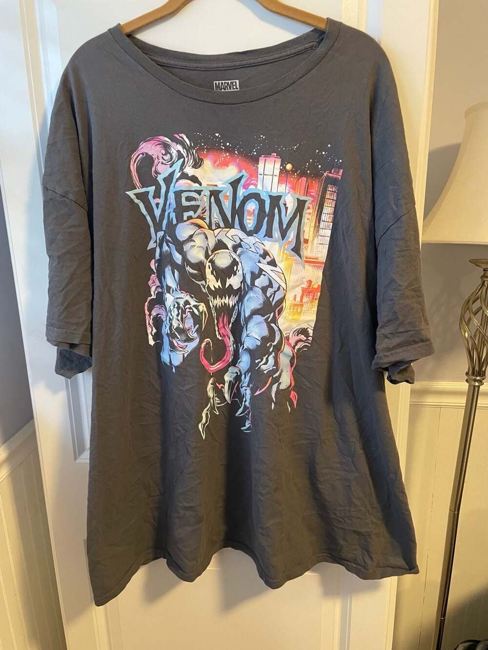 Size 3x Marvel Venom Graphic T-Shirt Grey